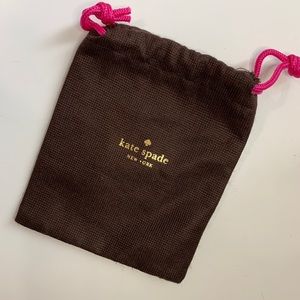 Kate Spade ♠️ Signature Jewelry Dust Bags